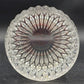 Heavy Serving Bowl Gorham Althea Cut Lead Crystal 7.5" Sunflower Diamond Pattern