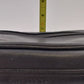 Kalimar Black Leather Camera Bag 10"x7"x7" Side Pockets & Shoulder Strap Vintage