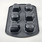 Wilton Winter Holiday Season Baking Muffin Cupcake Pan with 3 Snowmen 3 Mittens