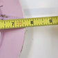 Pink Porcelain Dessert Plates Set 4 Birds Nest Blue Flowers Gold 7.5" Vintage