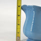 Linda Ironstone 4008 Creamer Pottery Delphite Blue 10 oz Japan Boho Vintage
