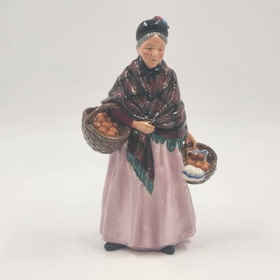 Royal Doulton HN1759 The Orange Lady Figurine Pink Tartan 1936