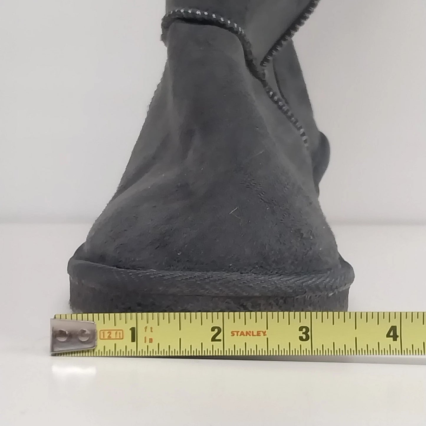 UGG Karyn Black Suede Knee High Winter Boots Womens 8