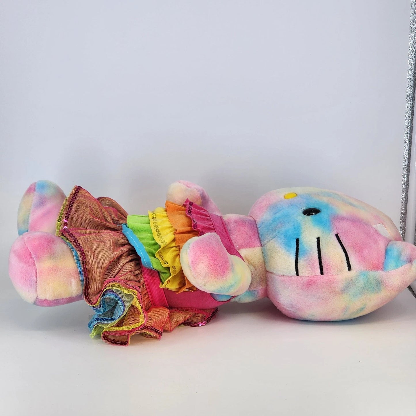 Build A Bear Hello Kitty Tie Dye Watercolor Pastel Plush 19" Sanrio Limited BABW