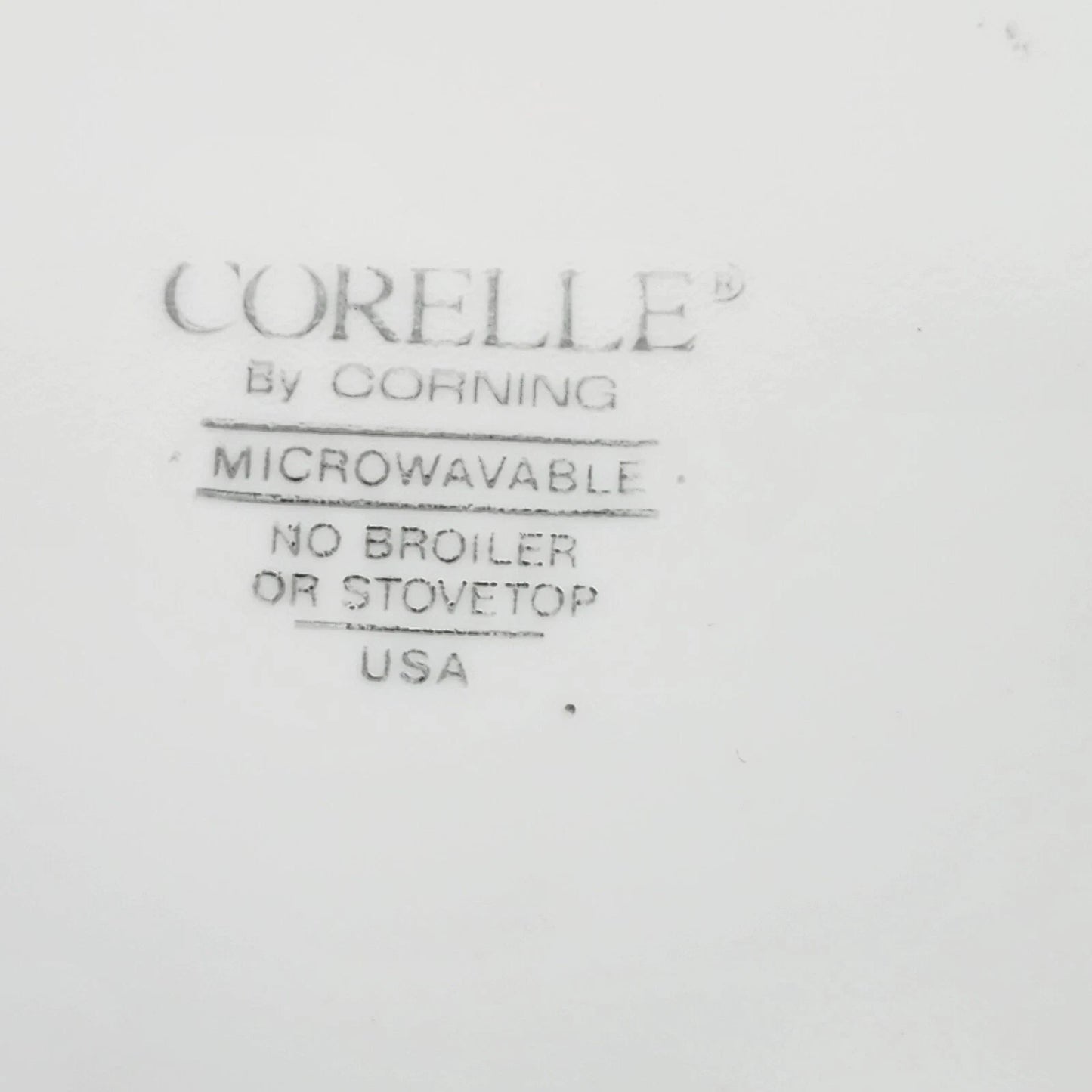 Corelle Occasions Silk and Roses 4pc Place Setting Corning USA Microwavable 1991