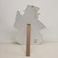 Hobby Lobby 30 Inch Wooden Snowman Christmas Decor Easel Back