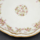 2 Limoges Coupe Salad Plates 7" Schleiger 844 Pink Rose Theodore Haviland France