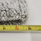 Sherpa Infinity Scarf Gray Plush Winter Neck Cowl 33"x8" Faux Fur Warm Loop Wrap
