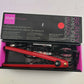 Professional Hair Styling Flat Iron by Style House NIB Red 1¼" Wide