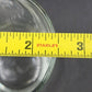 Set of 6 Princess House Heritage Etched Crystal Tumblers 11 oz 5"hx2.5"d Vintage