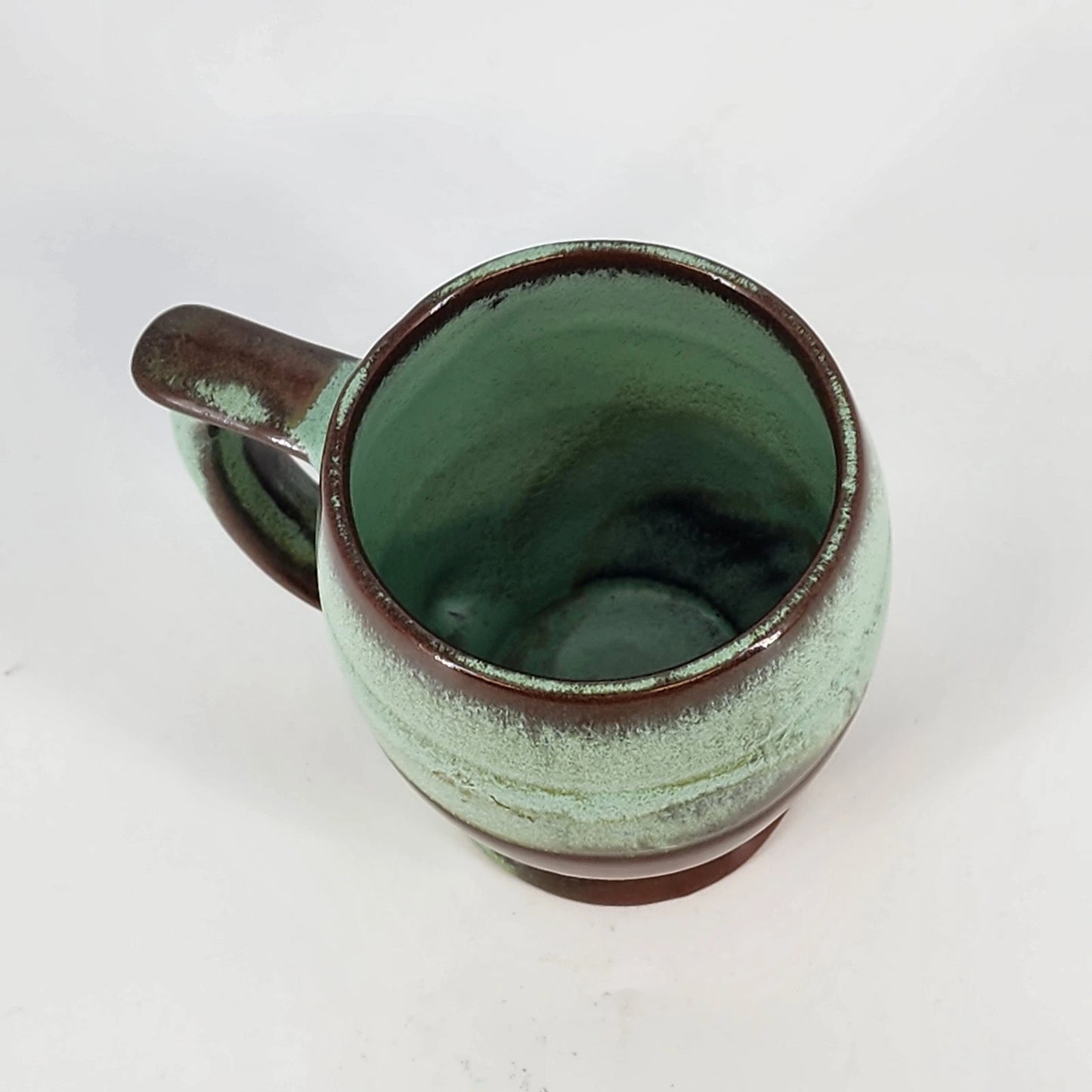 Vintage Frankoma C7 Prairie Green Ada Clay Coffee Mug