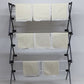 Set of 8 Dinner Napkins in Light Beige Cream w White Lace Edge Trim Linen 15.5"
