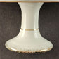 HB Japan White Porcelain Pedestal Dish Compote Hand Painted Roses Gold Trim 3471
