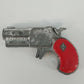 Hubley Derringer Cap Gun Replica Red Grips Die Cast Toy Pistol Vintage Western