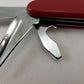Red Multi-Blade Pocket Knife 5-in-1 Tool Stainless Steel 3¾"Base 2¼" Blade China