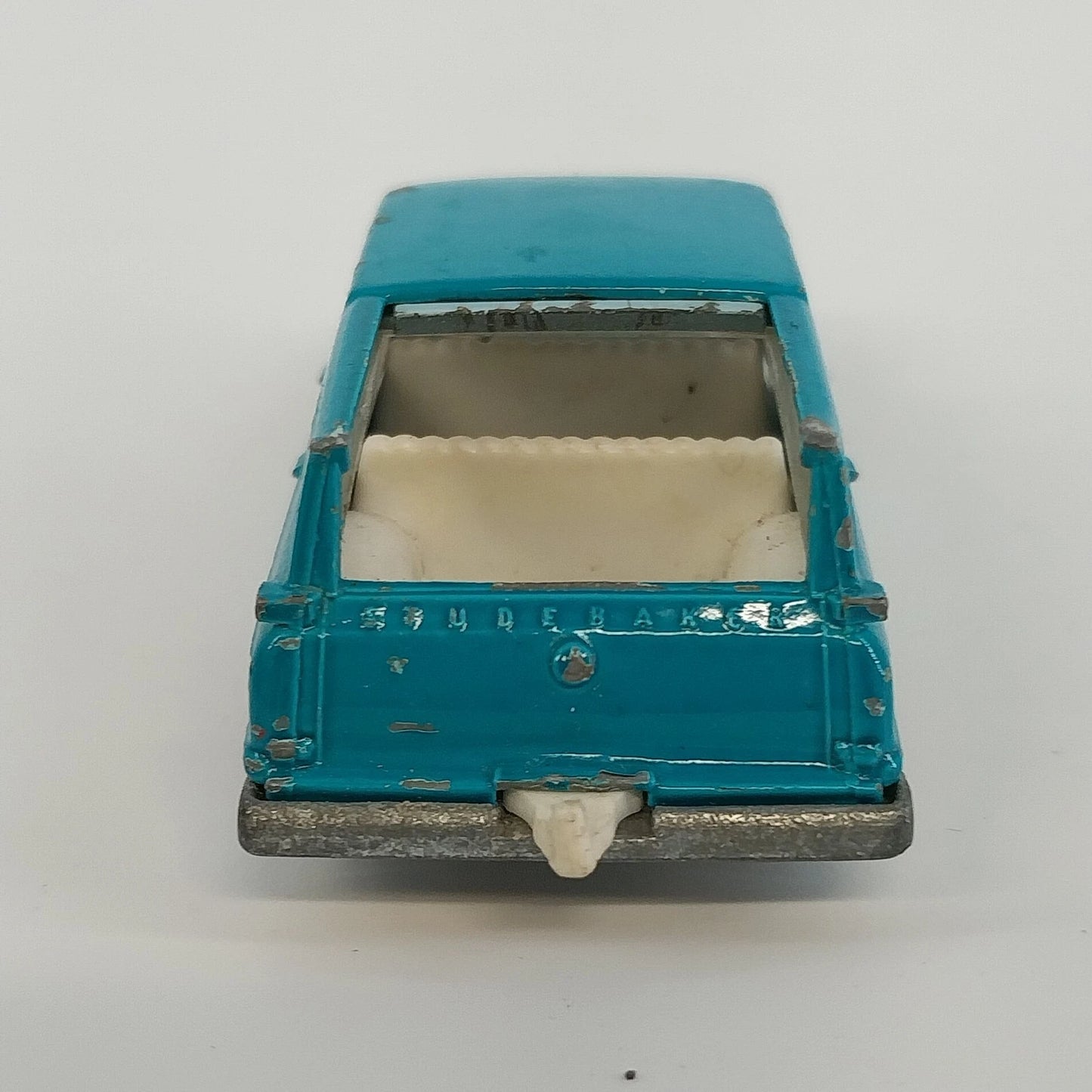 Lesney Matchbox Diecast No. 42 Studebaker Lark Wagonaire Blue Wagon England Vtg