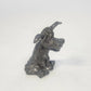 Godinger Pewter Longhorn Bull/Cow Figurine 1.5" Western Cowboy Animal Vintage