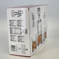 Bar One Lexington Whiskey Decanter Set 5pc Cut Glass 4 Rocks Glasses NOS