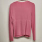 Talbots Pink Button Up Blouse Womens Small Long Sleeve