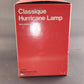 Classic Hurricane Christmas Candle Holder 10" Lamp w Box Jay Import Co Vintage