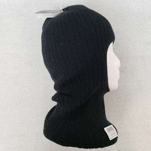 Thinsulate Insulated Full Face Hard Hat Liner Black Knit Winter Weather Outdoor