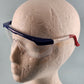 Gateway Strobe VS Traditional Visitor Safety Glasses Telescoping Temples Z87.1+ (Freedom Frame, Clear Lens)