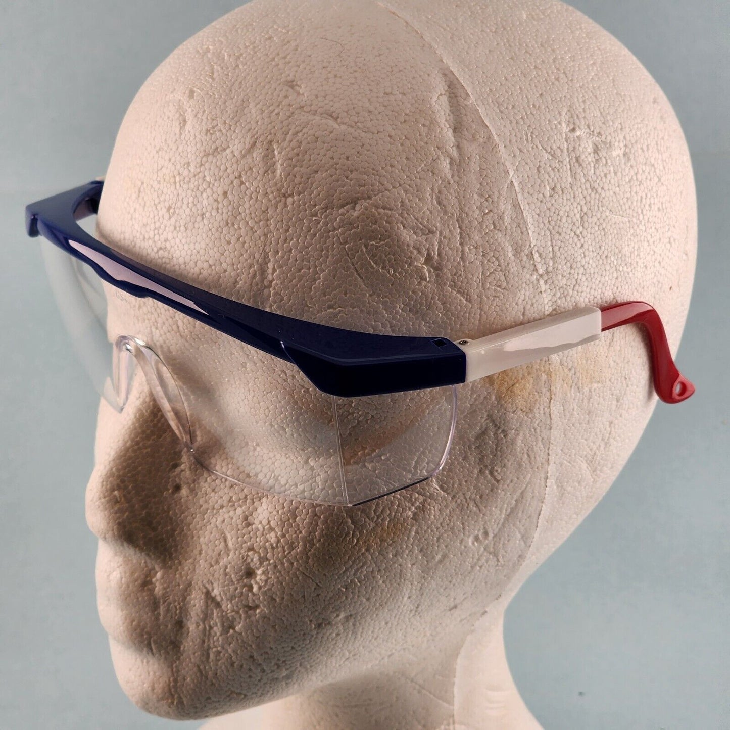 Gateway Strobe VS Traditional Visitor Safety Glasses Telescoping Temples Z87.1+ (Freedom Frame, Clear Lens)