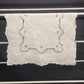 White Embroidered Cutwork Scalloped Rectangle Doily Placemat Table Runner Linen