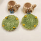 8 pcs Mini Mice Mouse Miniature Tea Set 4" Resin Vintage 1990s Collectible China