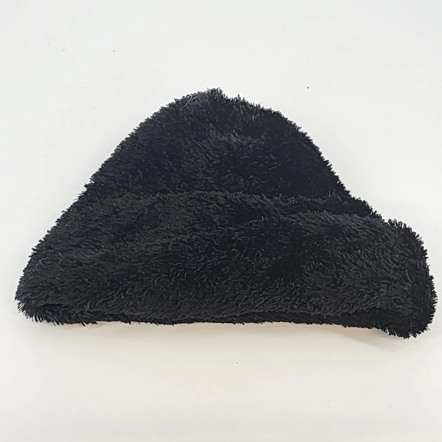 Black Sherpa Lined Beanie Hat Soft Warm Winter Cap Thermal Fleece Lining Unisex
