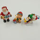 5 Hallmark Keepsake 1999 Christmas Ornaments Santas Mice and an Artist See Desc