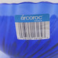 Arcoroc France Cobalt Blue Scalloped Swirl Glass Serving Bowl 9 Inch Diameter