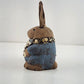 Folk Art Rabbit A Wobler Design Bunny Amy Wabbit Signed Cloth Clay 1992 Tagged