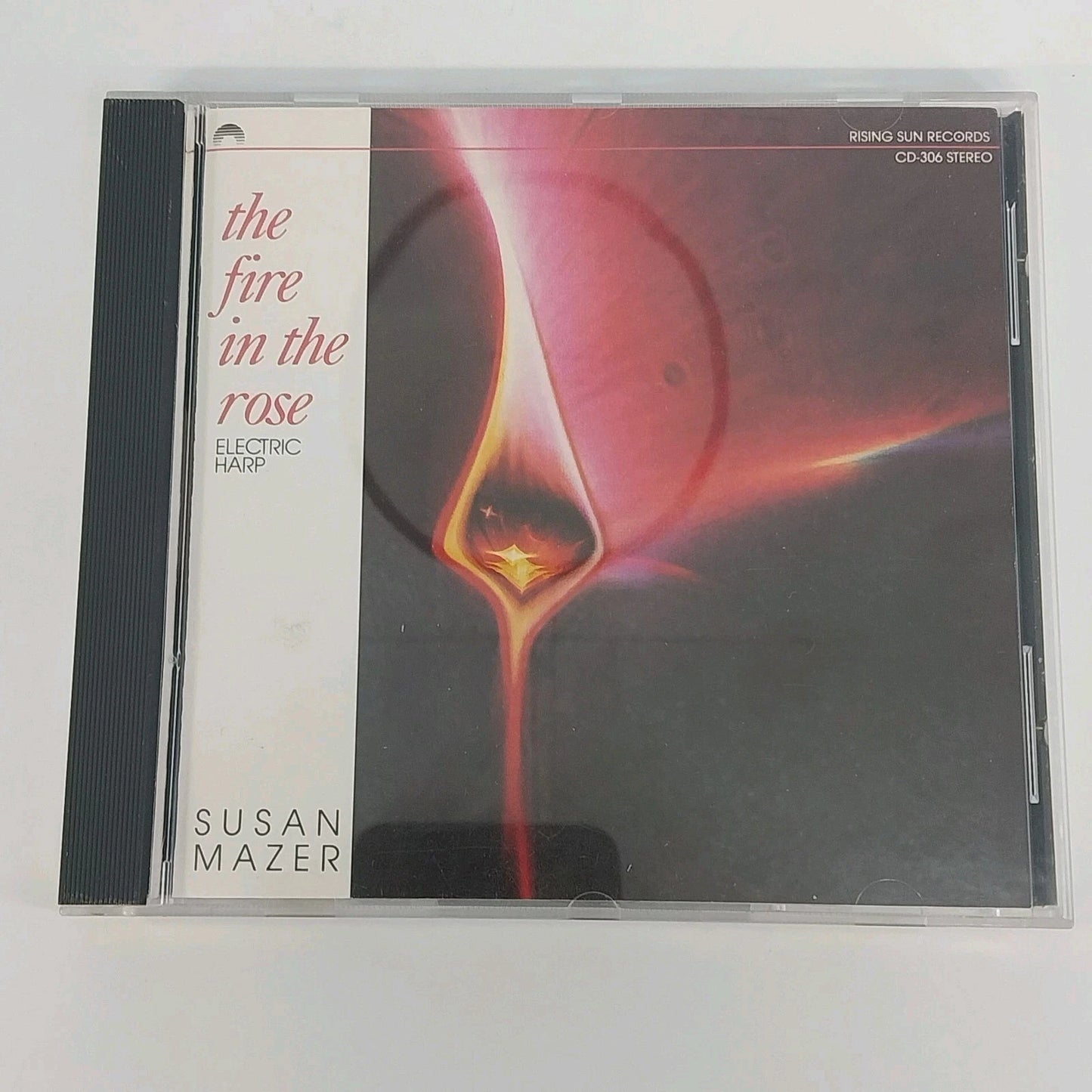 Susan Mazer The Fire In The Rose CD New Age Electronic Jazz Harp Album 1985