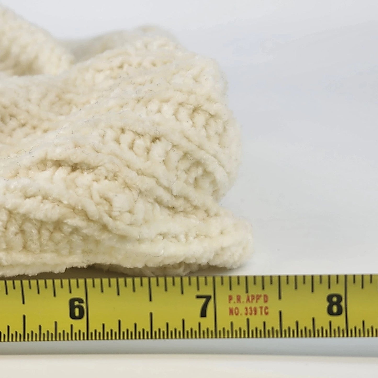 White Italian Style Beret Hat Women's 100% Acrylic Knit Beanie Cap One Size