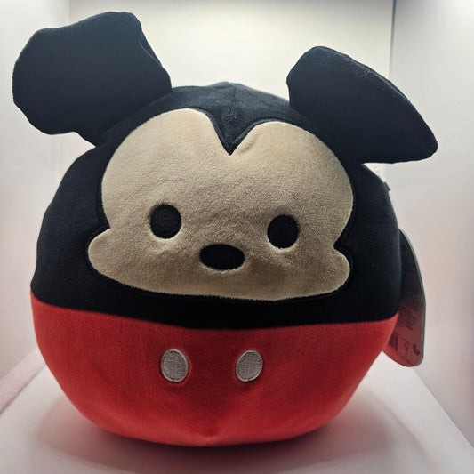 Squishmallows Mickey Mouse Jazwares Disney NEW Baby Red Black 8" Tall Tag NWT