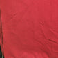 Red on Red Textured Linen Tablecloth 100" Long x 60" Wide Vintage