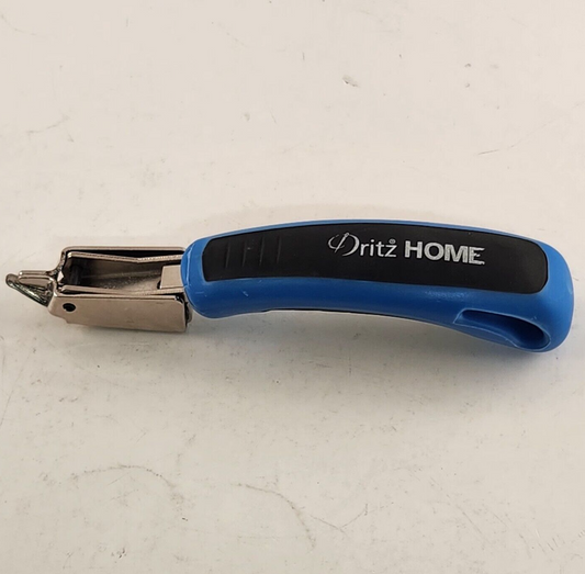 Dritz Home Heavy Duty Stainless Steel Tip Staple Remover Blue Handled