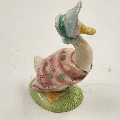 Royal Albert Beatrix Potter Jemima Puddleduck Figurine 1989 Beswick England