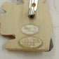 Acrylic Snowman Brooch Lapel Pin with Shovel Bird & Basket Christmas 2.5"Vintage