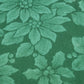 Green Poinsettia Holly Tablecloth Set 60x84 with 5 Placemats Holiday