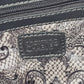 Charming Charlie Gray Fringe Handbag Shimmering Bling Y2K Shoulder Bag Boho 14"