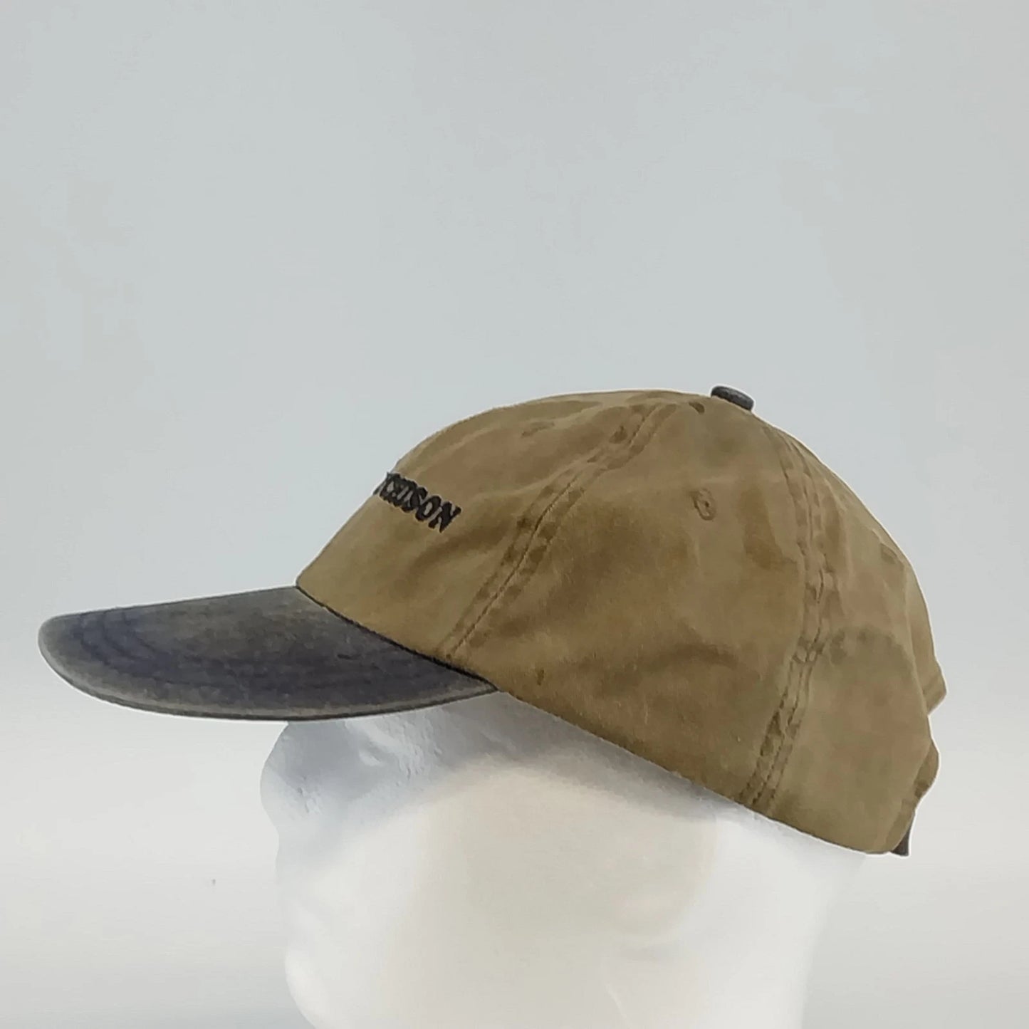 McHutchison Strapback Hat Khaki Blue Horticulture Cap Adjustable Cap Adjustable