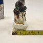 Giftco Glitter Snowmen Skiing Candle Holder Resin Original Box No Taper Candle