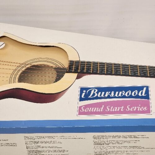 Burswood JC-301 Sound Start Series 30" Custom 6-String Acoustic Guitar NIB Tan