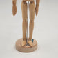 Natural Wooden Articulated Artist Model Gestalta Poseable Jointed Figure 8.25"
