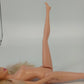 Barbie Doll Mattel 1998 Head 1999 Body Blonde Pink Streaks Bendable Knees Vtg