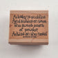 Set of 7 Stampin' up! Rubber Stamps Wooden Mounted Cuddles and Tickles Design