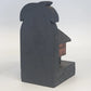 Hand Carved Tiki Hut Bookends Wood Polynesian Filipino Bahay Kubo Decor 8"x5"x4"
