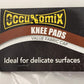 OccuNomix Blue Knee Pads Soft Cap EVA Foam 2-Strap Hook & Loop Work Safety
